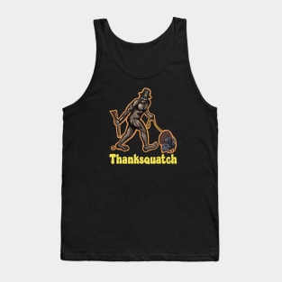 Thanksquatch Bigfoot Tank Top